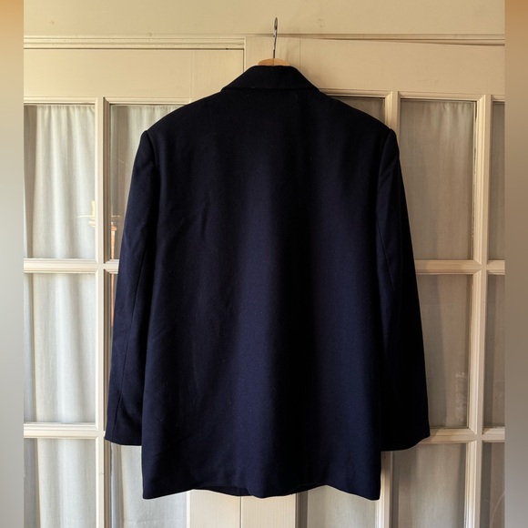 Sag Harbor Navy Wool Blazer - Picture 2 of 3